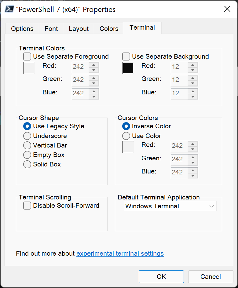 Command Prompt in Windows 11 to be replaced by Windows Terminal as the default experience conhost-defterm.png