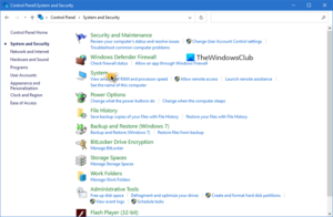Where did they move the Control Panel System applet in Windows 10? control-panel-1-300x196.png