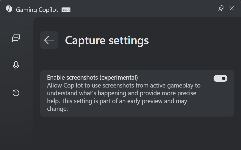 Report: Gaming Copilot AI is being trained by watching you play games, and it is on by default copilot-screenshots.png