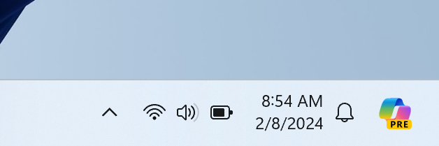 Windows 11's final "Moment Update" has these new features Copilot-taskbar-right.png