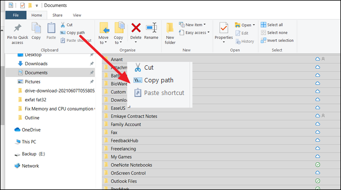 How to Copy list of file and folder names to Clipboard in Windows 10 Copy-Path-Windows-Explorer.png