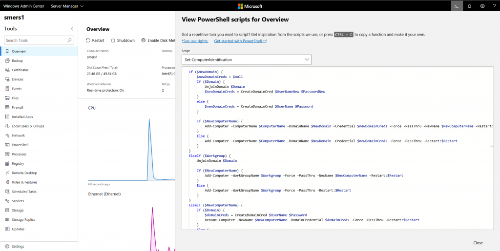 Announcing Windows Admin Center 1809.5 Insider Preview Core-functionality-1024x515.png