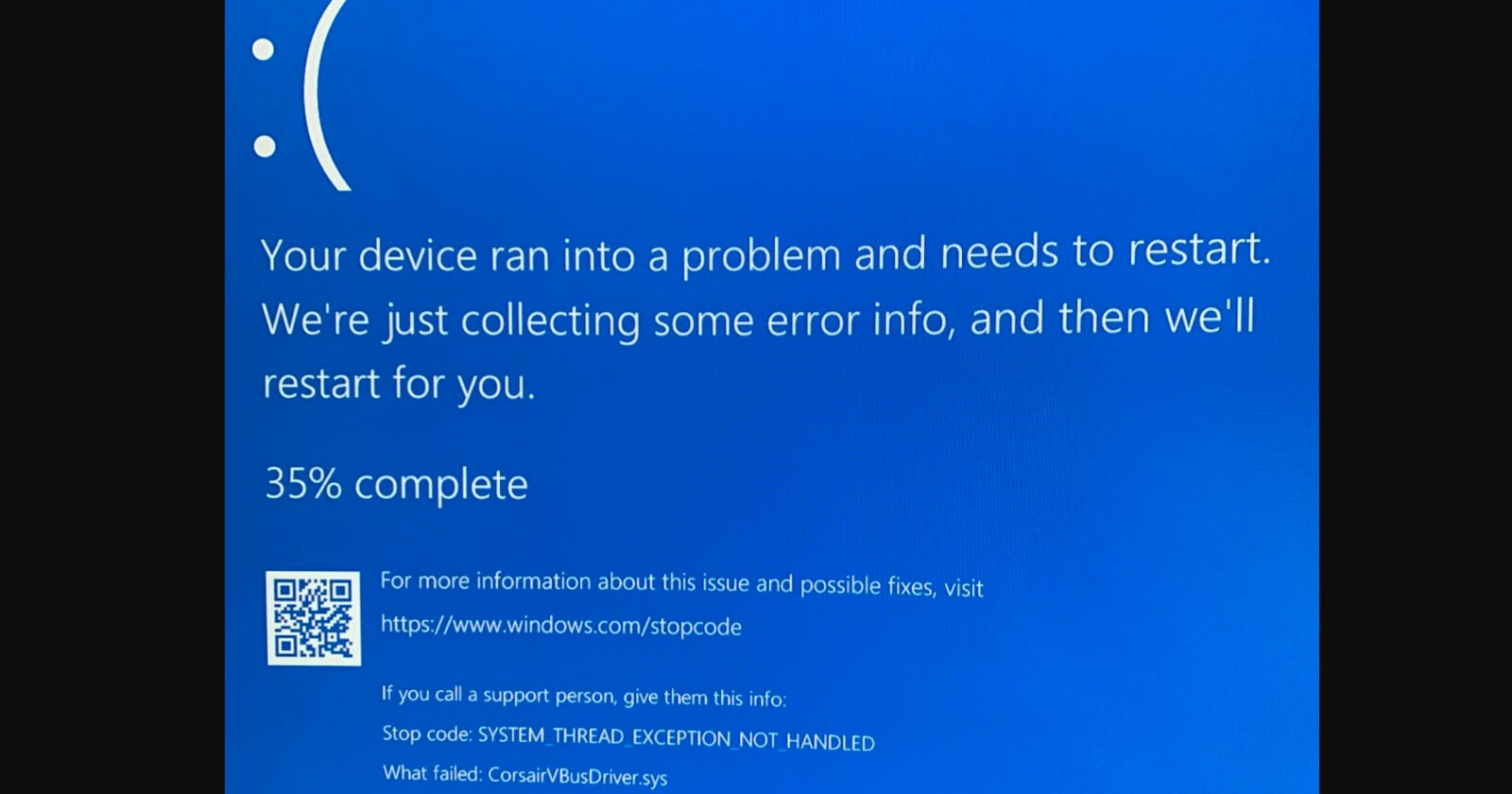 Windows 10’s new Corsair driver update is causing boot failures Corsair-BSOD.jpg