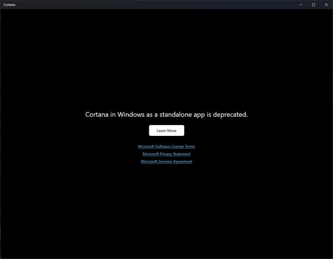 Microsoft deprecates the Windows Cortana app cortana-deprecated.jpg