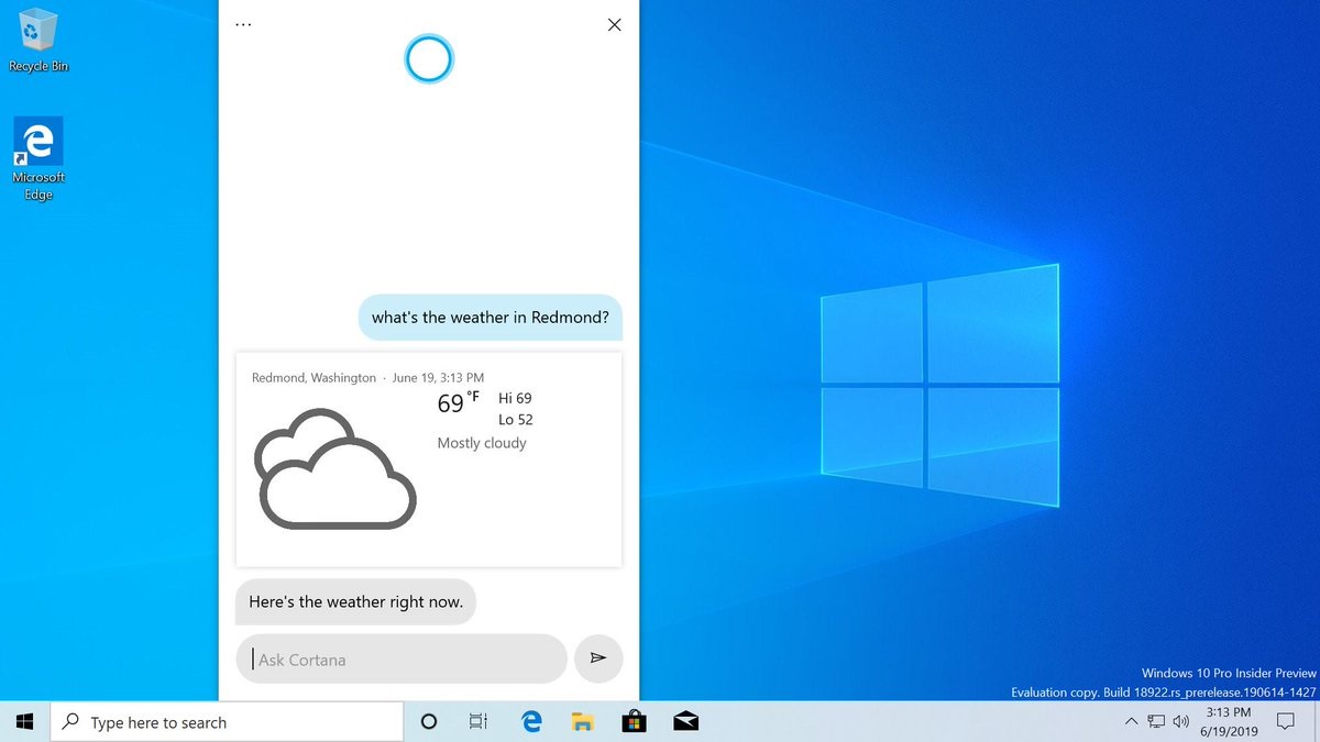 Windows 10 20H1 comes with more hidden features Cortana-in-Windows-10-20H1.jpg