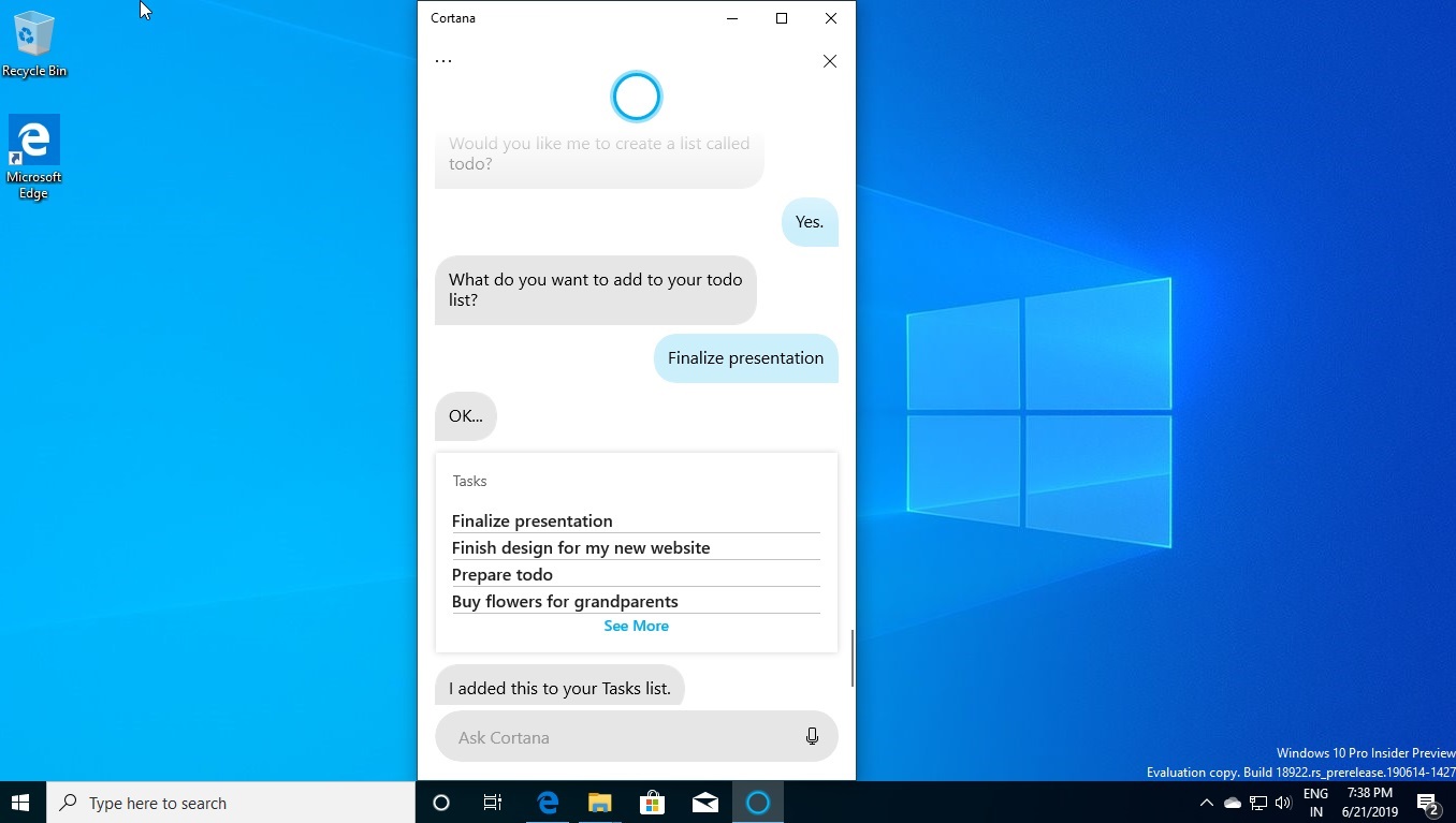 Hands-on with new Cortana experience on Windows 10 20H1 Cortana-Todo.jpg