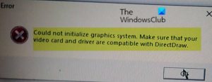 Could not initialize graphics system on Windows 10 computer Could-not-initialize-graphics-system-300x117.jpg
