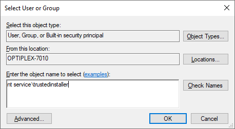 How do I change the owner of a system32 back to TrustedInstaller? CpUpp2YiYL4hC723umjTcsX1cEDdfpev4j3kszanWuWhWJpyOvJ5GU9BVaC3HdxDkGQzfSG04dQ5xSF9uKGI5dBfg%2Bk%3D.png