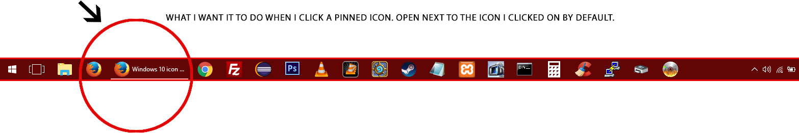 Pinned app icons moved to the right when opening one inbetween cpyi8.jpg