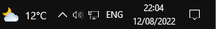 Why are my small icons like this? Taskbar is at full size, it has been like this since an... cq537b81yyh91.png