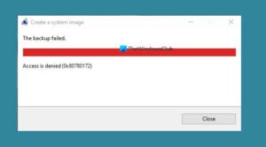 Create a System Image backup failed with error 0x80780172 on Windows 10 Create-a-System-Image-failed-with-error-0x80780172-1-300x166.jpg