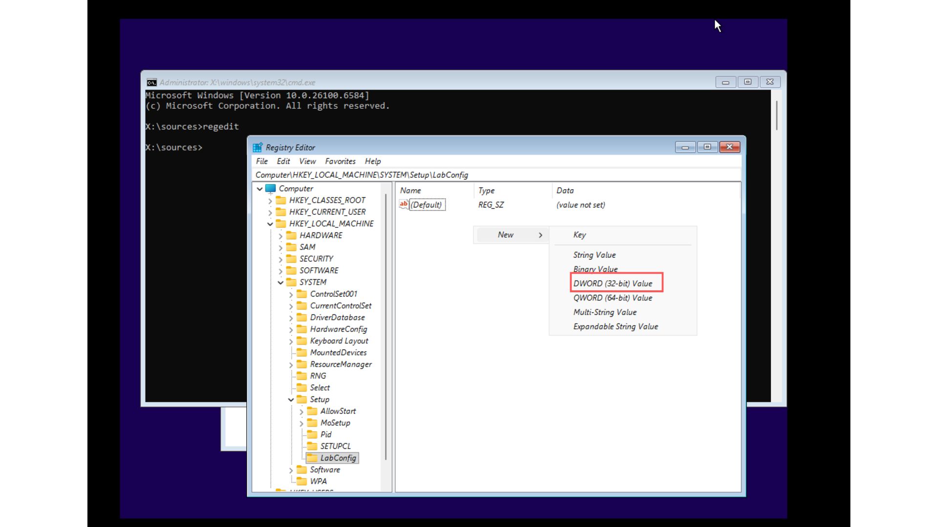 Can you still bypass Windows 11 requirements as Windows 10 hits EOL? We tested it Create-DWORD-32-bit-Value-in-LabConfig.jpg