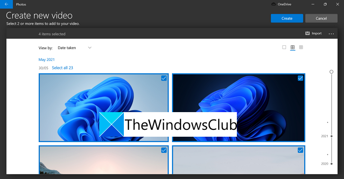 How to make a Video from Photos in Windows 11 Create-New-Video-Windows-11.png