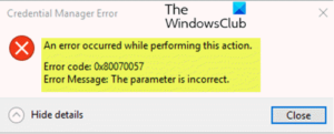 Credential Manager Error 0x80070057 on Windows 10 Credential-Manager-Error-0x80070057-1-300x121.png