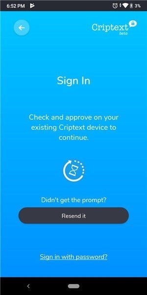Criptext is a free encrypted email service with open source apps for Windows, Linux, macOS,... criptext-login.jpg