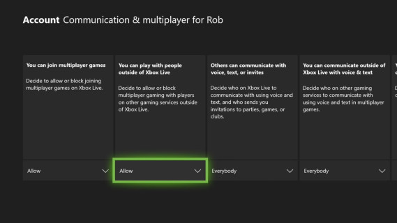Xbox Announces Xbox Family Settings App to help manage children gaming Cross-Play-update_still.jpg