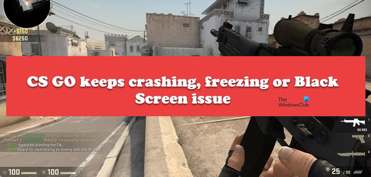 CS GO keeps crashing, freezing or displays a black screen csgo.jpg