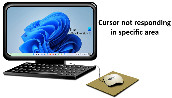 Cursor is not responding in a specific area of the screen in Windows 11 Cursor-not-responding-in-specific-area-of-screen.png