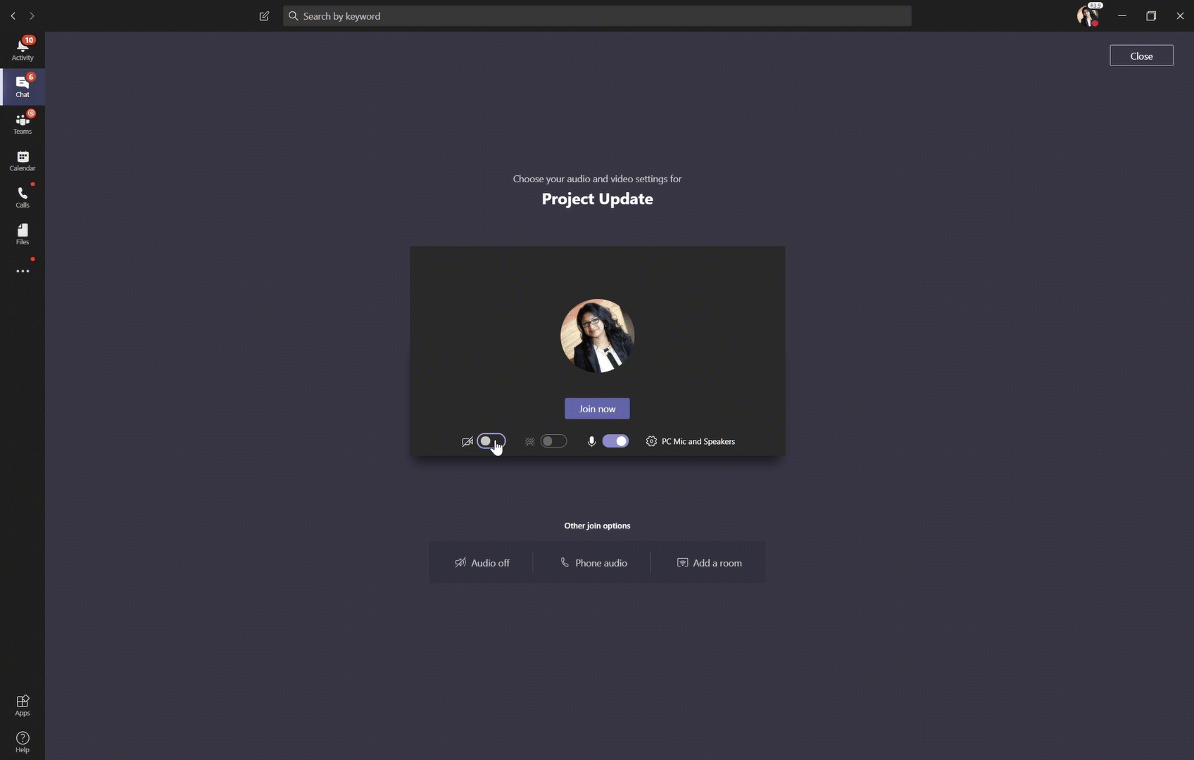 Microsoft Teams custom backgrounds, live captions, schedule meetings Custom-backgrounds-in-Microsoft-Teams-7.gif