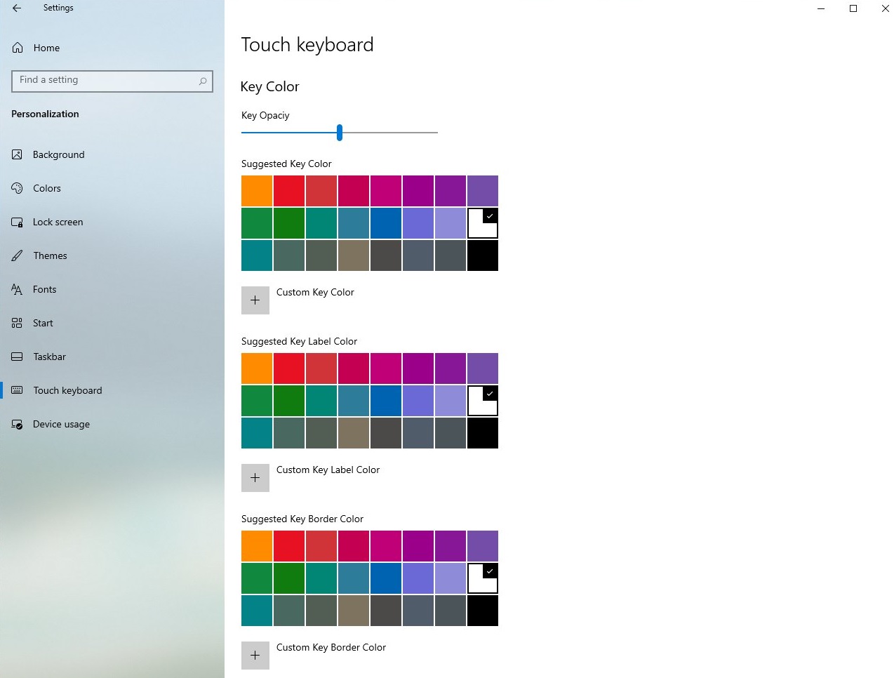 Windows 10 is getting new personalization settings Customize-touch-keyboard.jpg