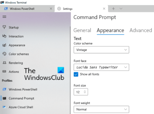 Windows Terminal Tips and Tricks customize-windows-terminal-fonts-500x371.png