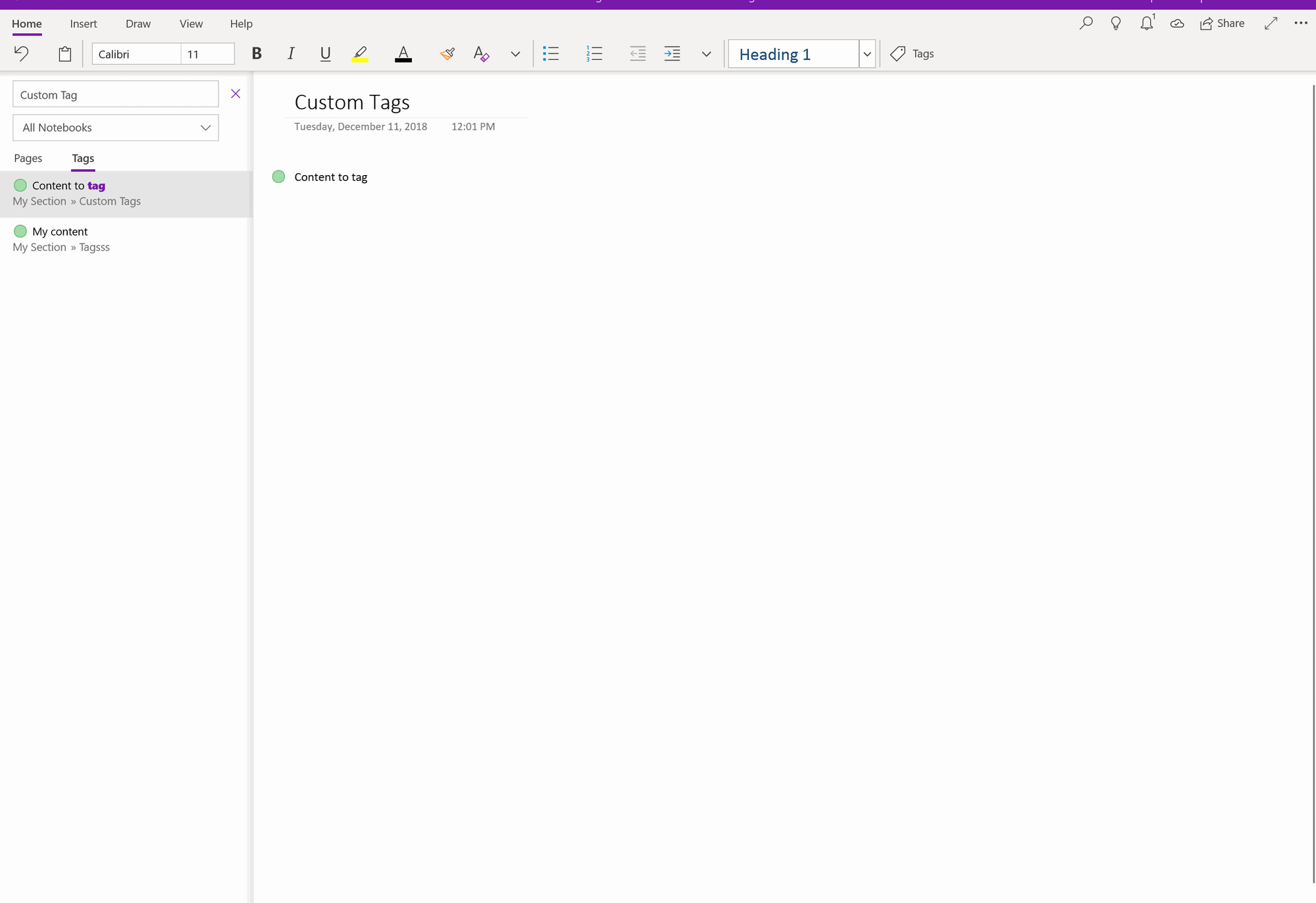 OneNote Tags Summary Pin customtags_Gif%20(002).gif