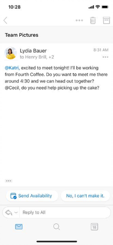 Get more control of your day with Microsoft 365 and new Outlook d-image-of-Outlook-mobile-suggested-replies-will-include-an-easy-way-to-share-your-availability..png