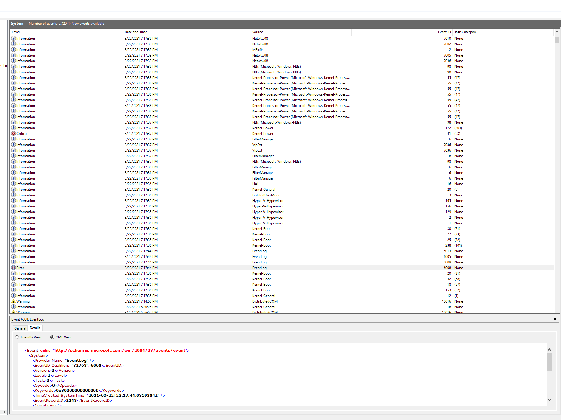 Microsoft-Windows-WER-SystemErrorReporting EventID 6008 d0333359-2774-4c1a-9957-981848df1609?upload=true.png