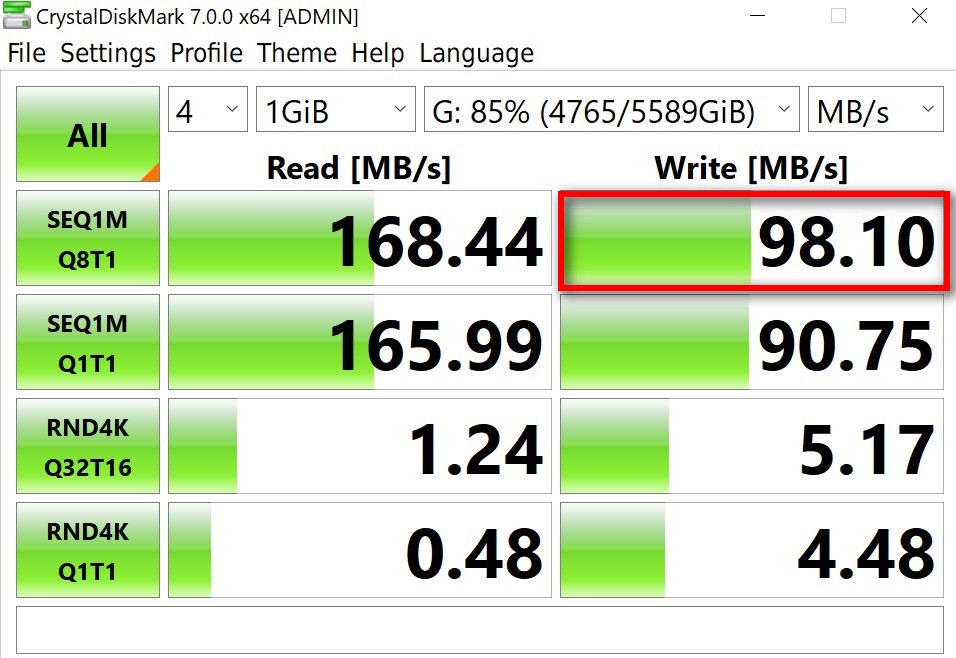 What would cause a considerable speed difference between Bitlocker enabled HDD's in Win 10... d0467ff9-69a6-4b7a-a7a9-b41bbb0ea2a8?upload=true.jpg