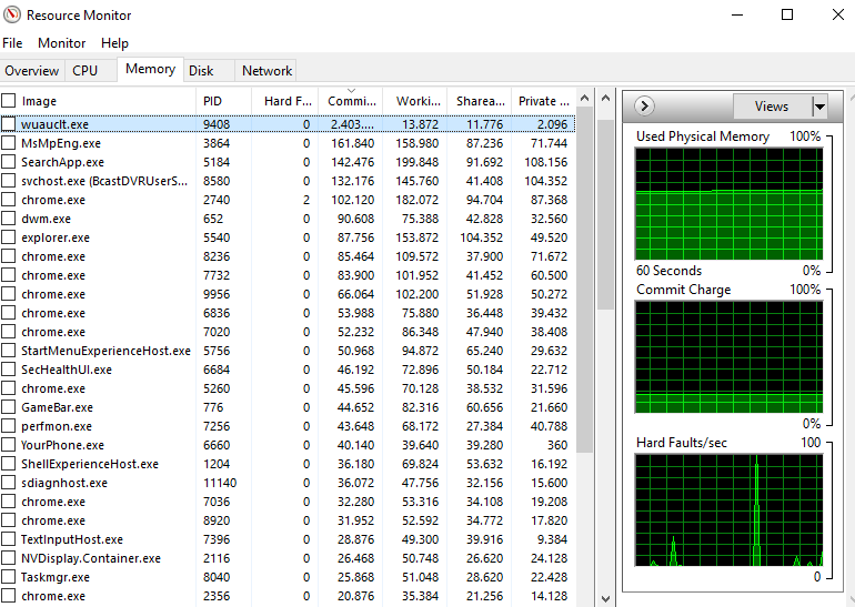 wuauclt.exe eat 2GB of RAM and constantly exist although i already end process d048e362-1e18-4b33-9b22-12ee1215c5d7?upload=true.png
