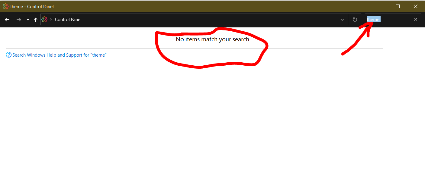 Cant find theme option in control panel d06b6640-0555-4aee-8905-92c22af698b2?upload=true.png