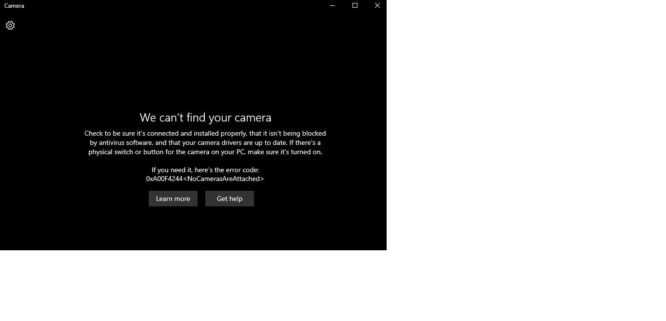camera is not working. i have HP 15 Notebook. can someone help me to resolve this issue ? d1160a84-d989-4850-b646-4920eeb30bfd?upload=true.jpg
