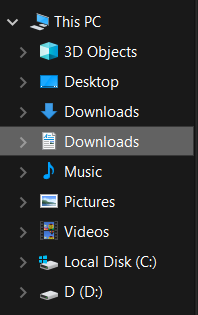 Somehow I have two common default folders d12a53b1-a2f0-4fc6-b08f-de41d7a3a97c?upload=true.png