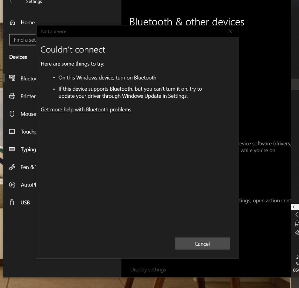 Problem Connecting with Bluetooth d12c7179-412d-4fcf-b646-7e6721bb6323?upload=true.jpg