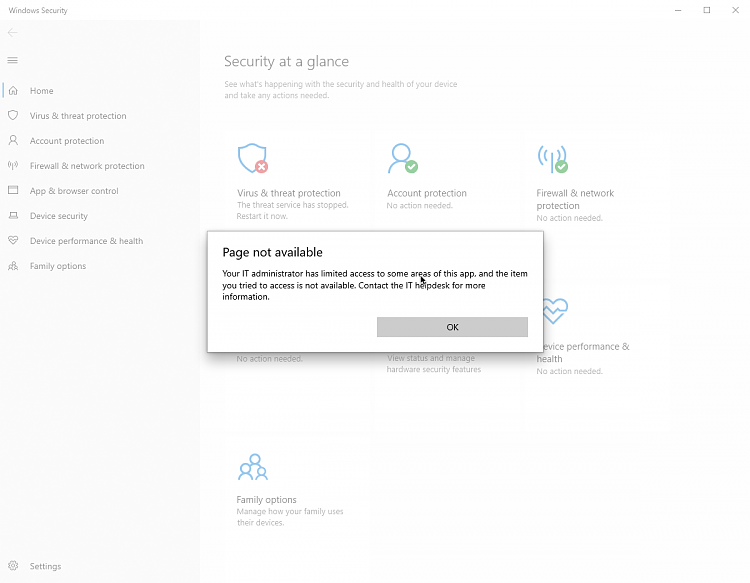 Cant access Windows Security "Your IT admin has limited access to some areas of this app" d1689538353t-windefender-admin-has-limited-access-some-areas-app-applicationframehost_cn21habdys.png