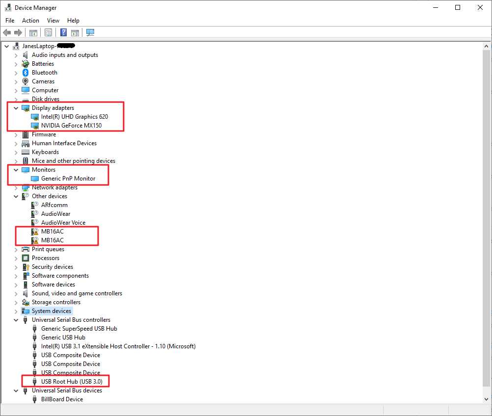 Portable USB3 monitor ASUS MB16AC no longer connecting to laptop ASUS VivoBook S15 d17365db-954f-44ef-94a6-a9524bbdc26d?upload=true.jpg