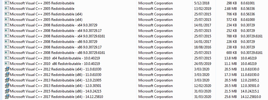 Impact of using Visual C++ Redistributables:  win7 and win10 d1acd47f-7650-40eb-8a11-ec34f2128ab4?upload=true.jpg