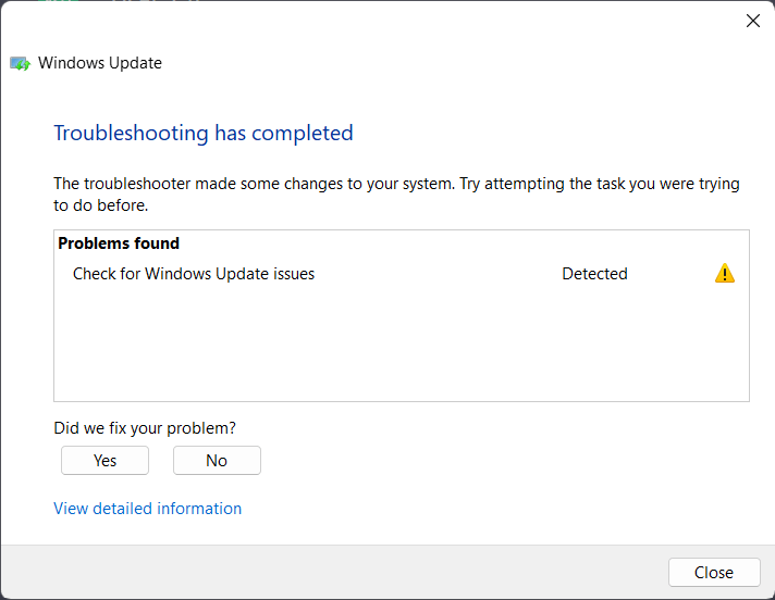Win10 update 22H2 always stuck at 61% , what to do? d1bf5155-518f-41b8-8047-e4a465bbc1af?upload=true.png