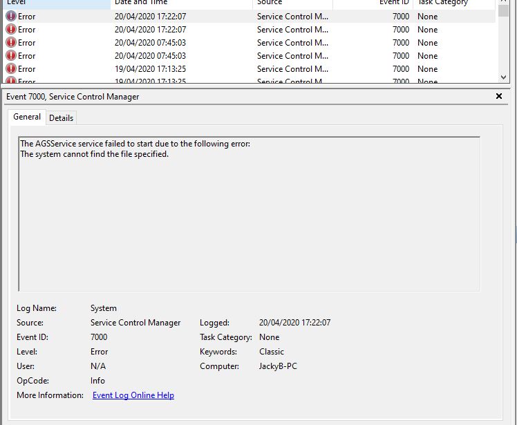 Error: Service Control Manager 7001 d1c50f3a-4c18-44ff-94f4-1ae6d92f16c0?upload=true.jpg