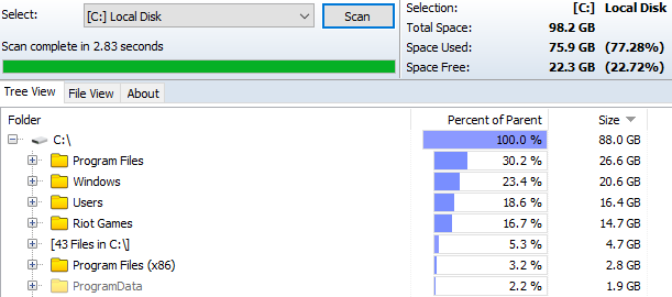 Windows 'system and reserved' taking up a huge amount of space in an unknown location d20cd827-daf4-4937-b208-e4ce7a96c733?upload=true.png