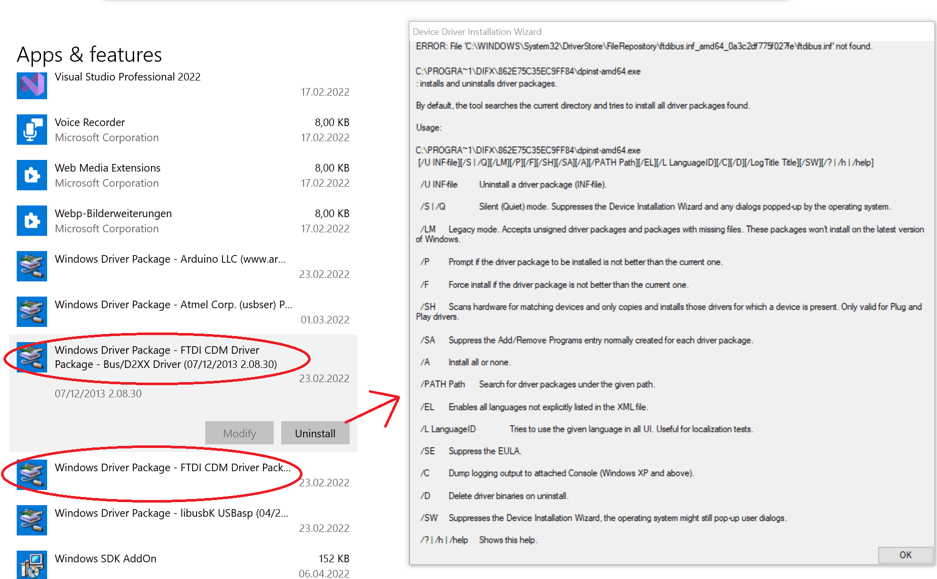 Multiple entries of "Windows Driver Package - Intel" in Add/Remove Programs for Windows 11 d2357b45-3a3b-4e52-b436-5e3a25ac87e6?upload=true.png