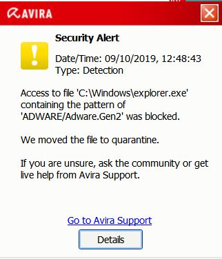 6 October 2019 update to explore.exe  NOW quarnatined by virus check d2b68cbb-7938-4483-9d97-c55f4d3df482?upload=true.jpg