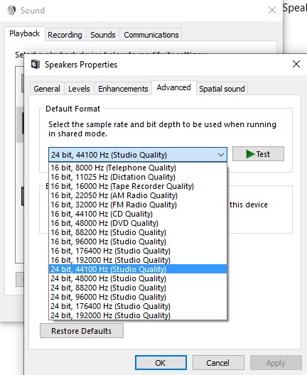 How to change the sound output rate to 44100 hz/ No option too change sound output rate d2d9c46b-4a60-4793-aa5f-65accb2a28e8?upload=true.jpg