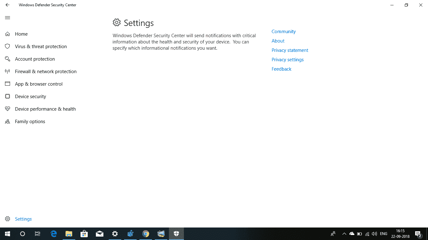 Can't activate windows defender. Real time protection greyed out. d31a0f2b-ac63-4fd9-be0a-79e866fae842?upload=true.png