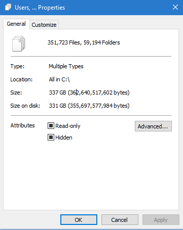 Windows C Drive appearing there is more storage used d371819d-1757-4528-a3e6-7d17a36fcb0b?upload=true.png