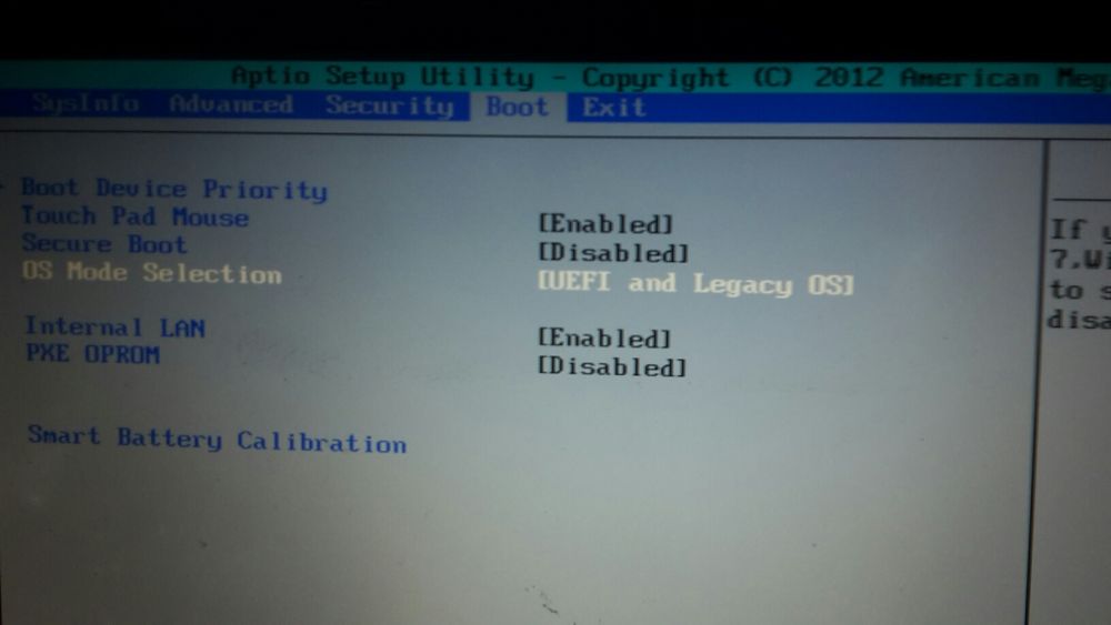 How do I solve this BIOS issue with no boot options? d3964a18-bb21-4647-bbc8-96fba779ce19?upload=true.jpg