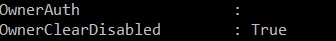 TPM - OwnerClearDisabled = True. How to make it false by powershell or cmd d3b89db0-05b8-4830-bc12-9a8370c941d1?upload=true.jpg