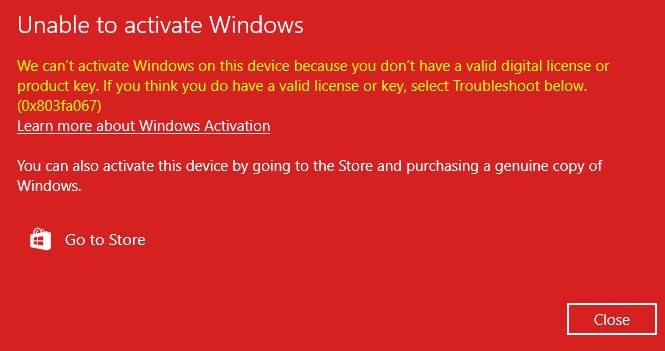 Reactivating Windows 10 after a hardware change, error 0xC004F025 & 0x803fa067 d3c2e4a5-83a9-4aec-a634-62aae2cfdec9?upload=true.jpg