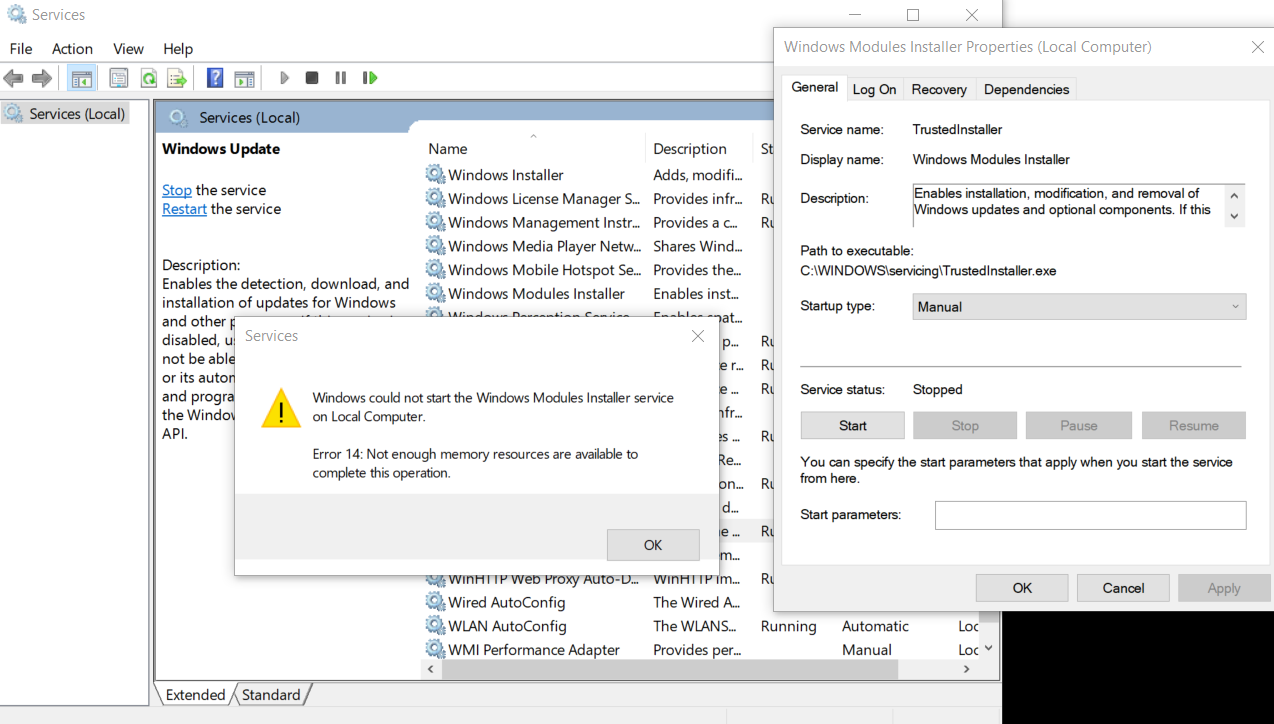 windows could not start the windows modules installer service on local computer: error 14 d3e83e5f-5a73-4ff0-a6e8-1fed169c1a7d?upload=true.png
