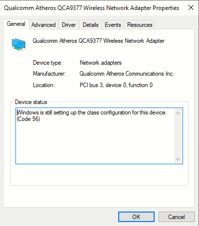 Qualcomm Atheros QCA9377 Wireless Network Adapter Problem d4283265-8e97-491b-beab-abf637daebad?upload=true.png